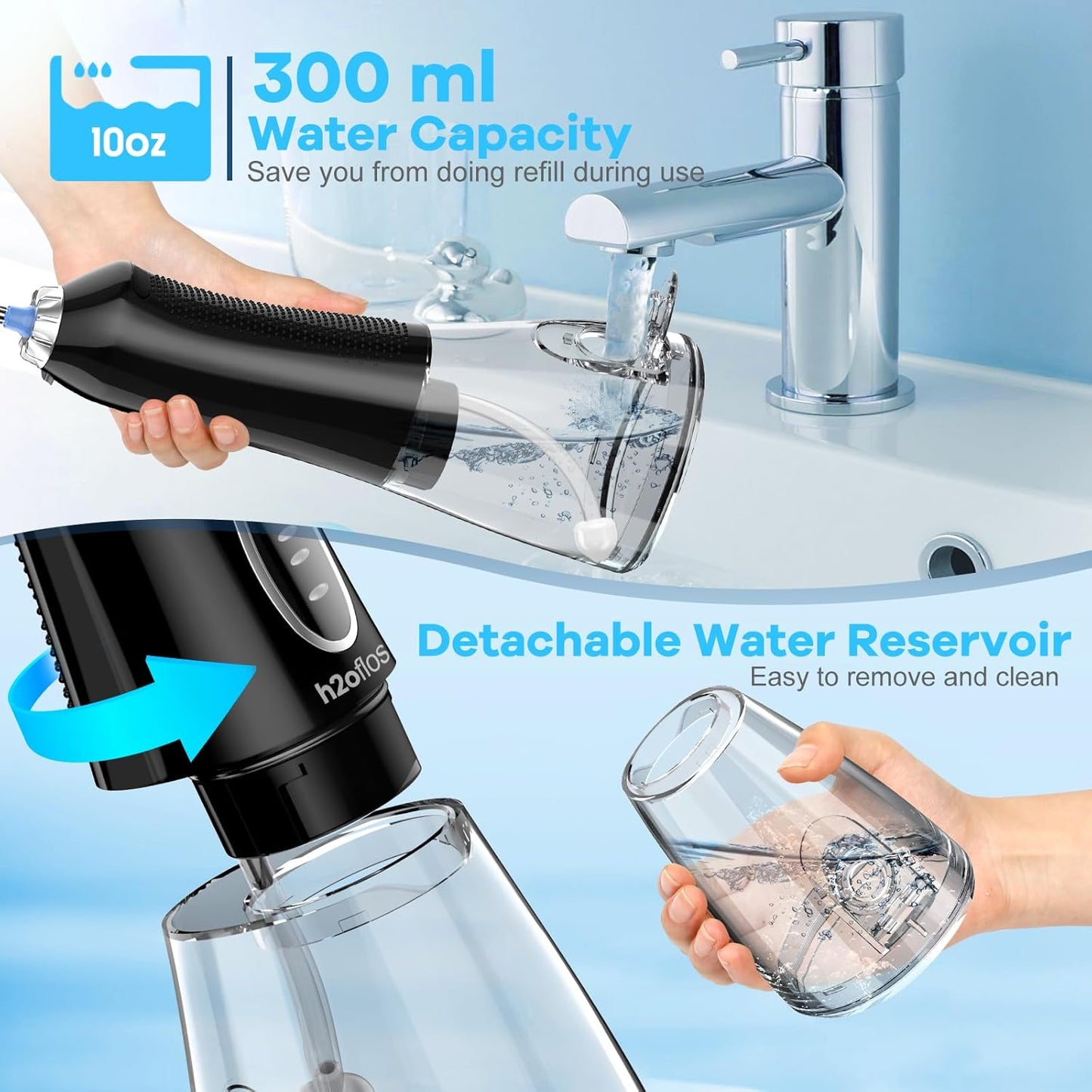 Portable High Pressure Oral Irrigator